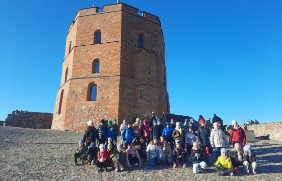 2a ir 2b netradicinė pamoka „Vilniaus legendos“