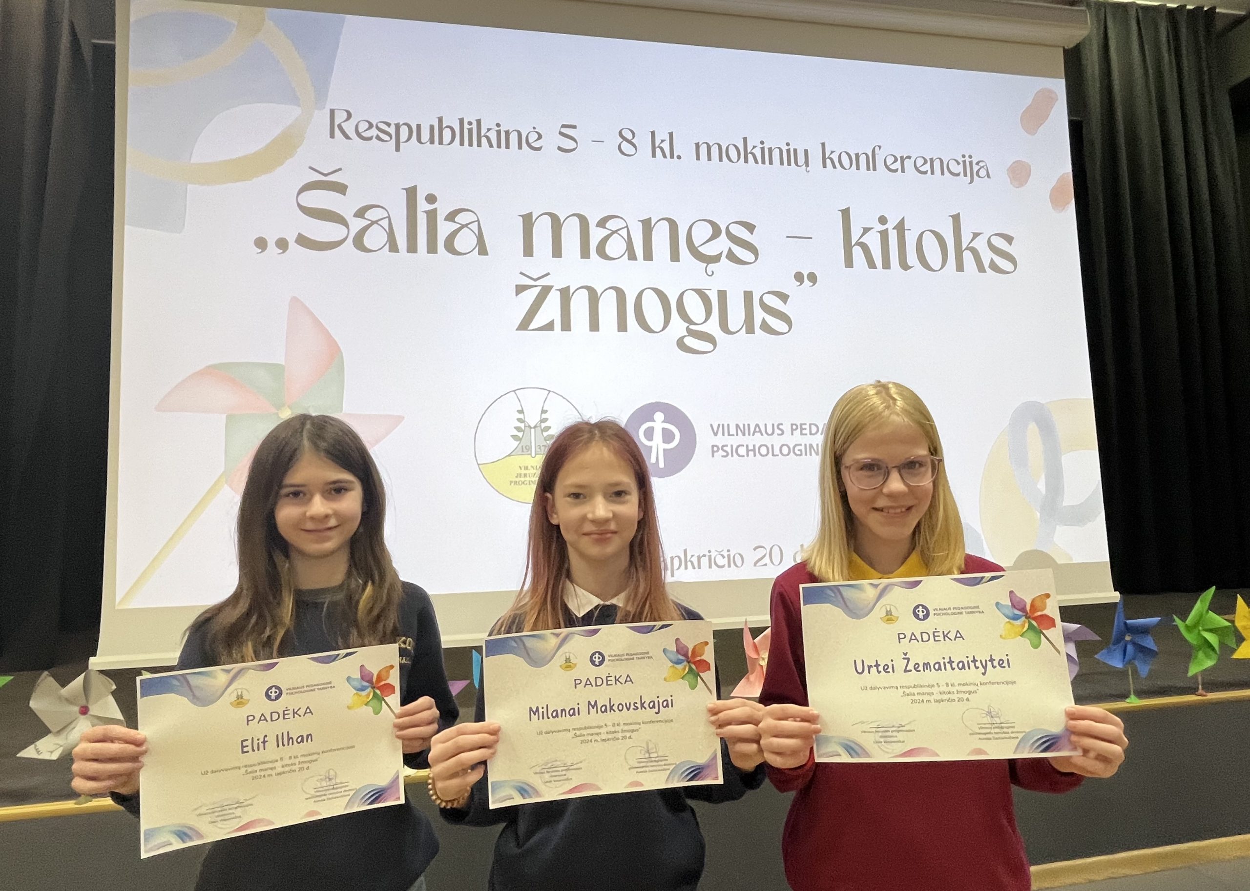 5-8 kl. mokinių konferencija „Šalia manęs – kitoks žmogus“