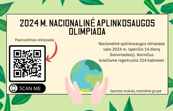 Nacionalinė aplinkosaugos olimpiada